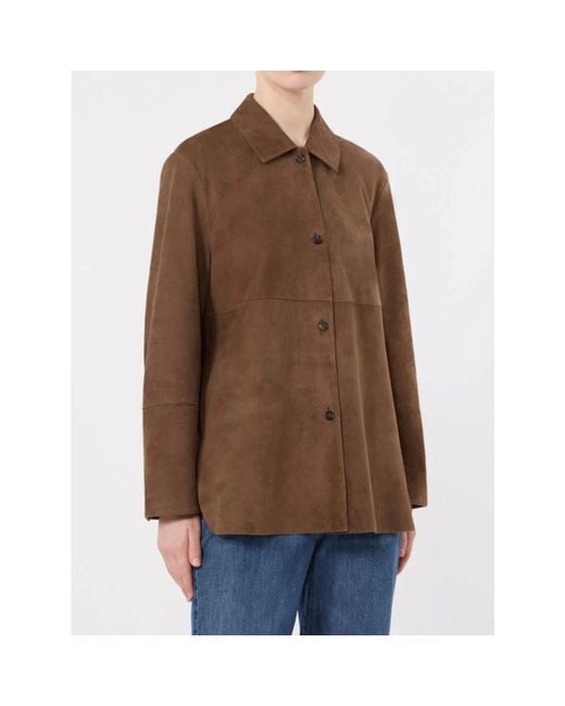 Max Mara Brown Light Jackets
