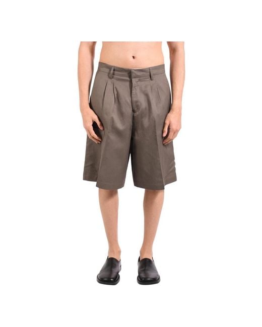 Costumein Gray Bermudas for men