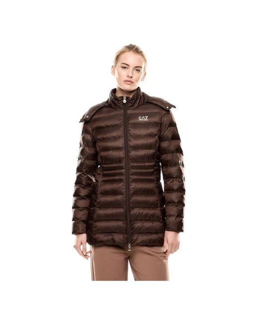 Winter Jackets di EA7 in Brown