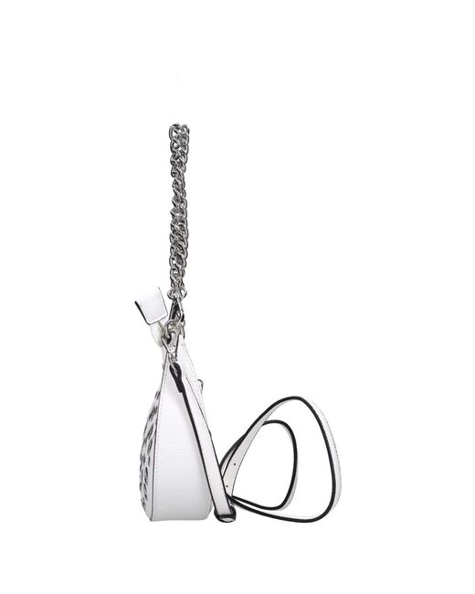 Ermanno Scervino White Shoulder Bags