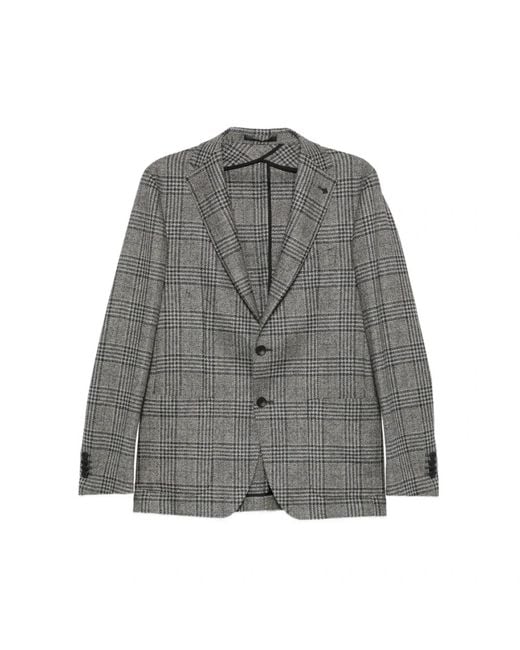 Tagliatore Gray Blazers for men