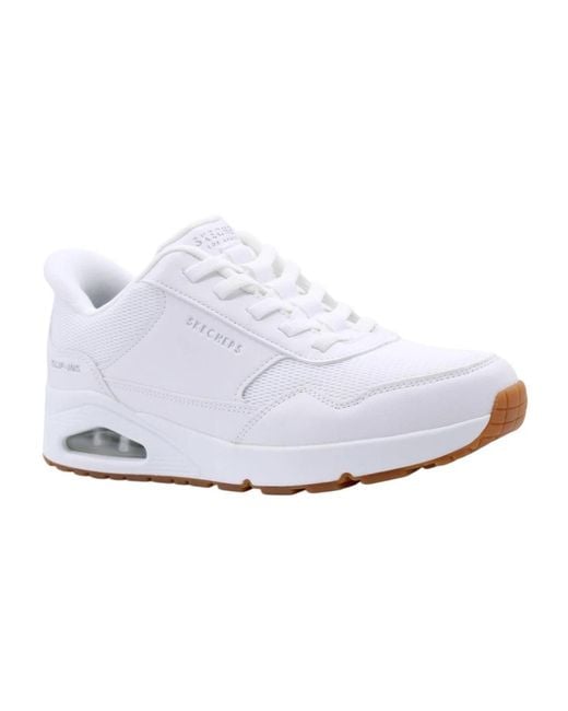Skechers White Sneakers for men