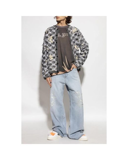 DIESEL D-Rise Wide Leg Jeans in Blue für Herren