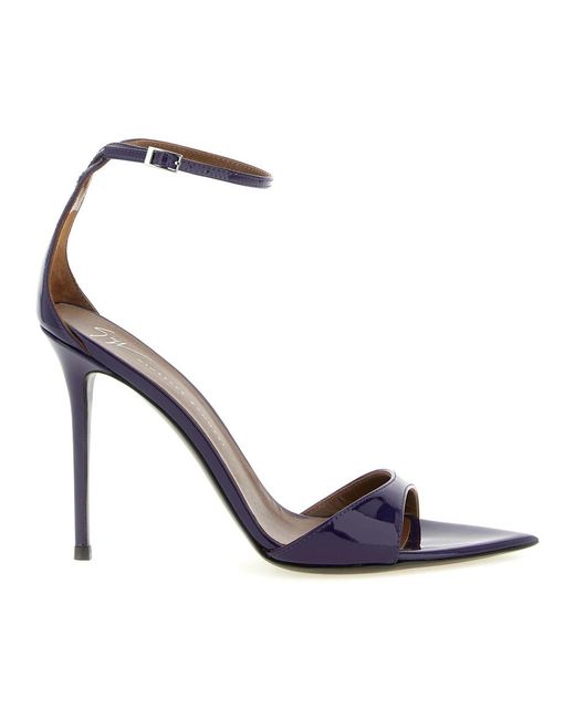 Giuseppe Zanotti Blue High Heel Sandals
