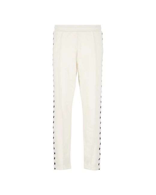 Golden Goose Deluxe Brand White Sweatpants for men