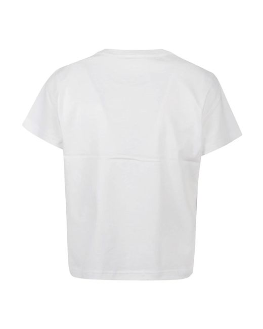 T By Alexander Wang Gray Acid fog logo t-shirt,t-shirts