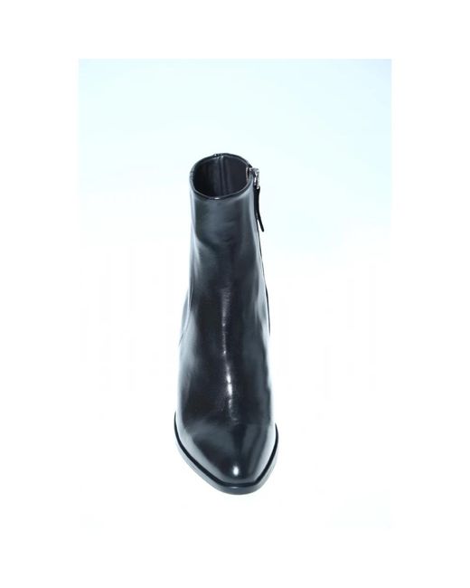 Triver Flight Blue Heeled Boots