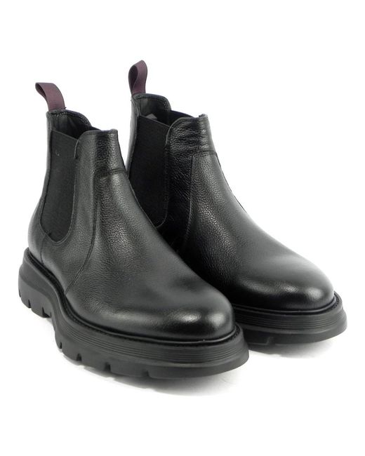 Marco Ferretti Black Chelsea Boots for men