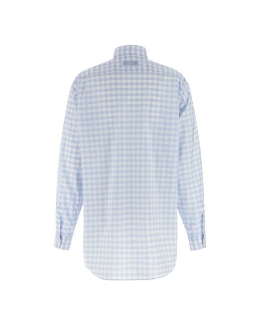 Moschino Long Shirt in het Blue
