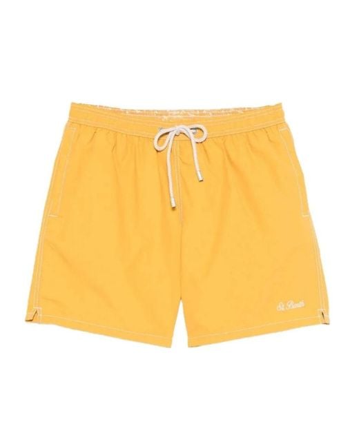 Mc2 Saint Barth Yellow Beachwear for men
