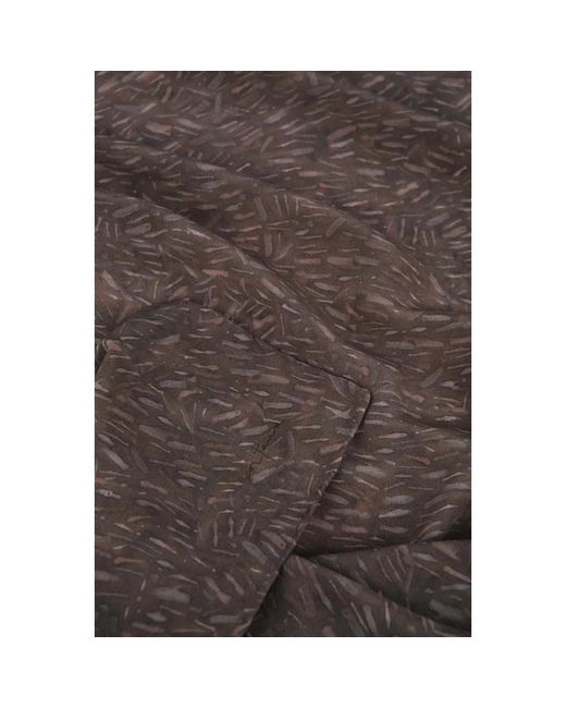 Cortana Brown Silk Scarves