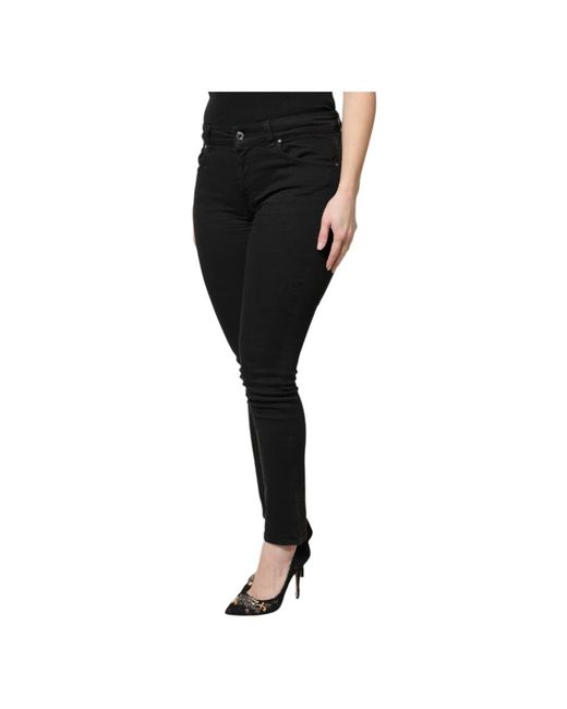 Dolce & Gabbana Black Slim-Fit Jeans