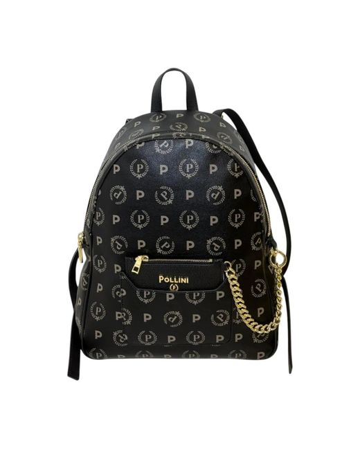 Pollini Black Te8546Pp0Nq2 Rucksack