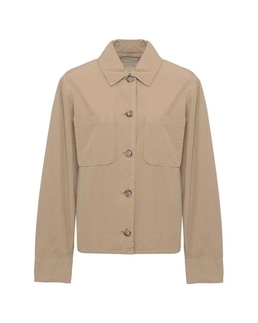 Woolrich Natural Casual Shirts
