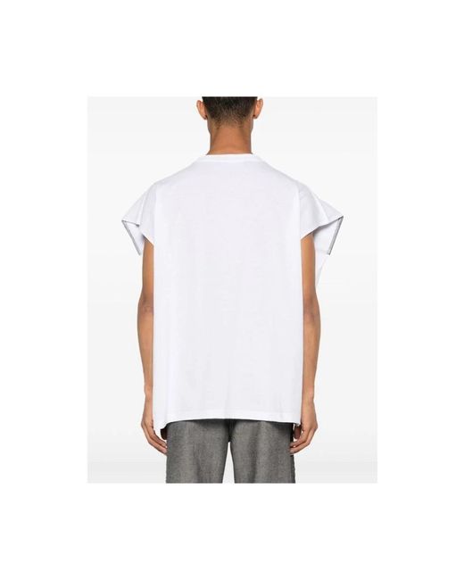Y. Project Weiße t-shirt 204ts010 j127 in White für Herren