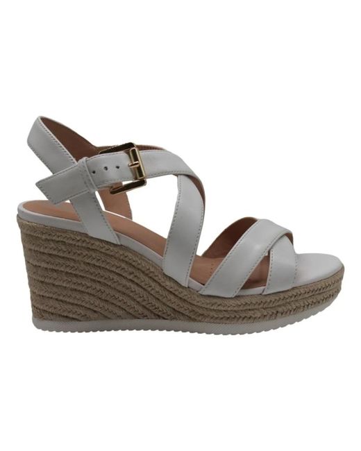 Geox Gray Wedges