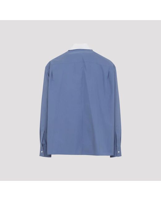 Lanvin Blue Casual Shirts for men