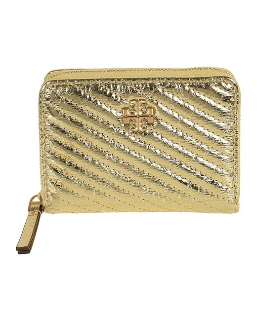 Wallets & Cardholders di Tory Burch in Metallic