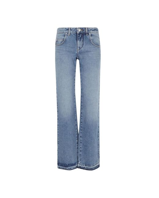 Isabel Marant Jeans ,Blauw ,Katoen Denala Katoenen Broek in het Blue