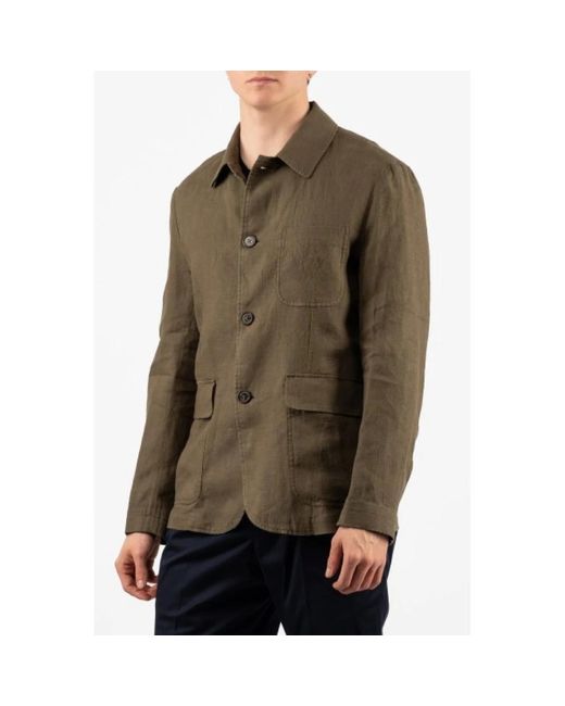 Light Jackets Brooksfield de hombre de color Green