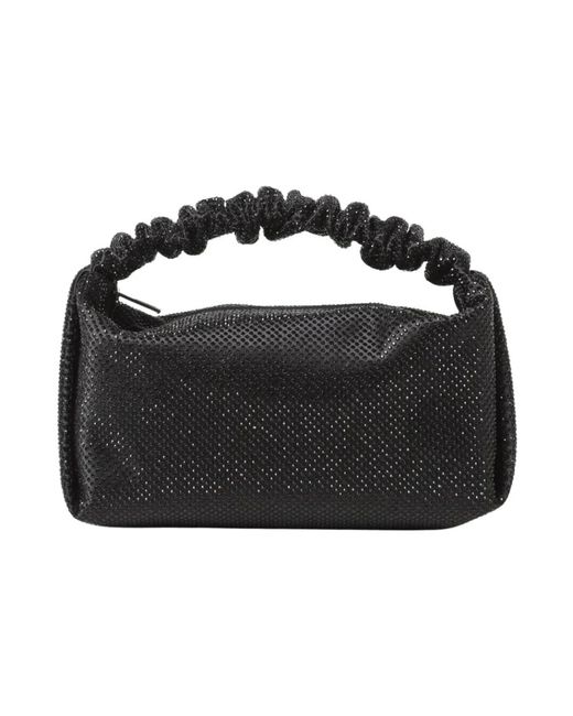 Alexander Wang Black Schwarze Clutch Mit Strasssteinen
