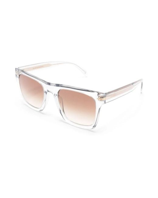 David Beckham White Sunglasses for men