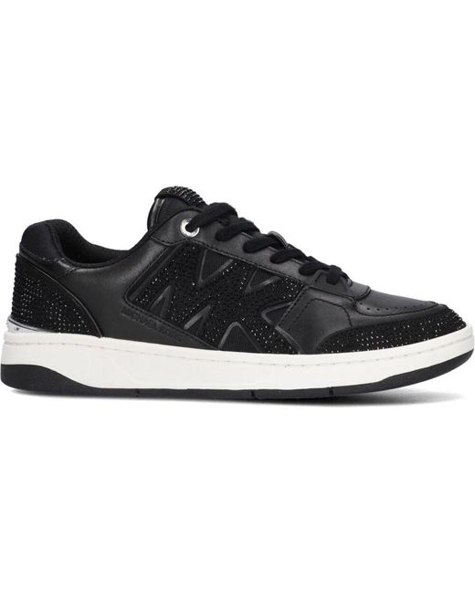 Michael Kors Black Rebel lace up low top sneakers