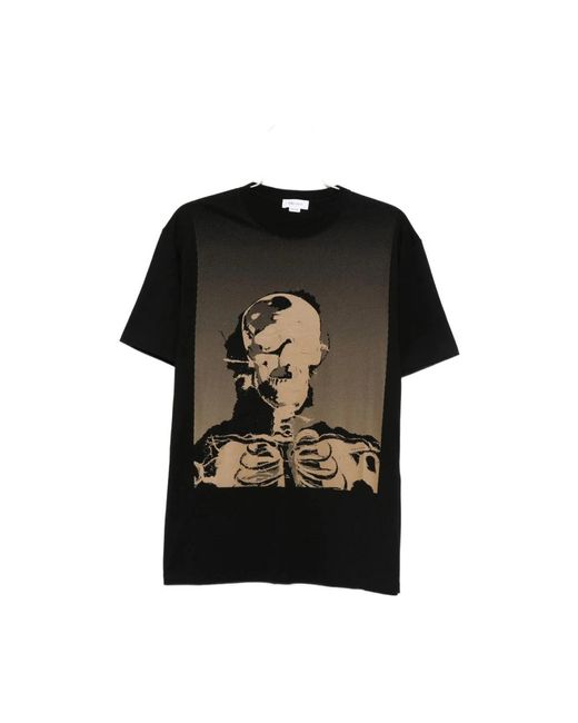 T-Shirts Alexander McQueen de hombre de color Black