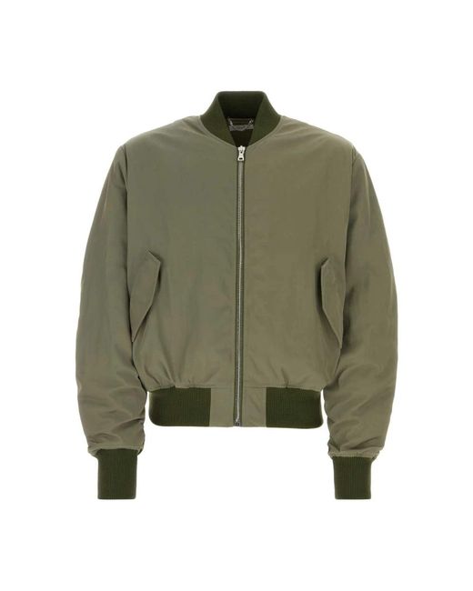 1989 STUDIO Green Bomber Jackets for men