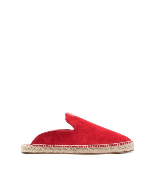 Lanvin Red Mules for men