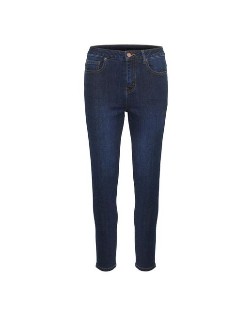 Kaffe Blue Slim Fit Jeans