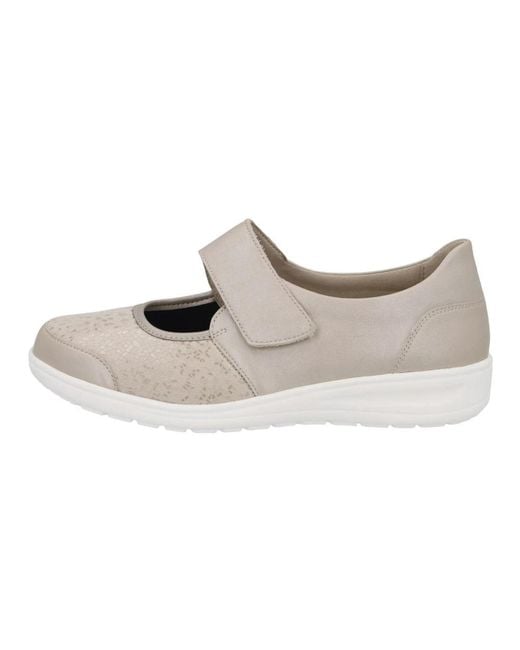 SOLIDUS Velcro Sneaker in het Gray