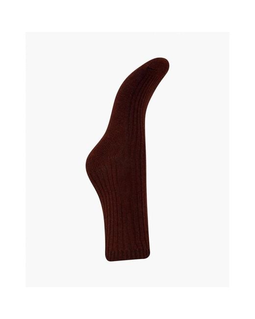 Socks Ichi de color Brown