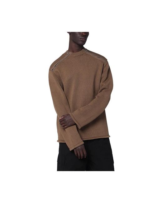 OAMC Brown Round-Neck Knitwear for men