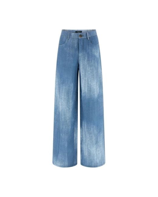 Marciano Blue Wide Trousers