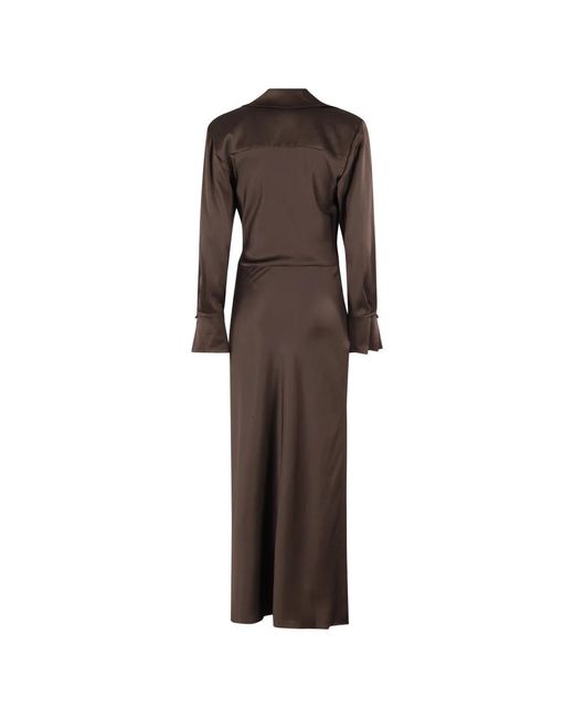 Midi Dresses Jonathan Simkhai de color Brown