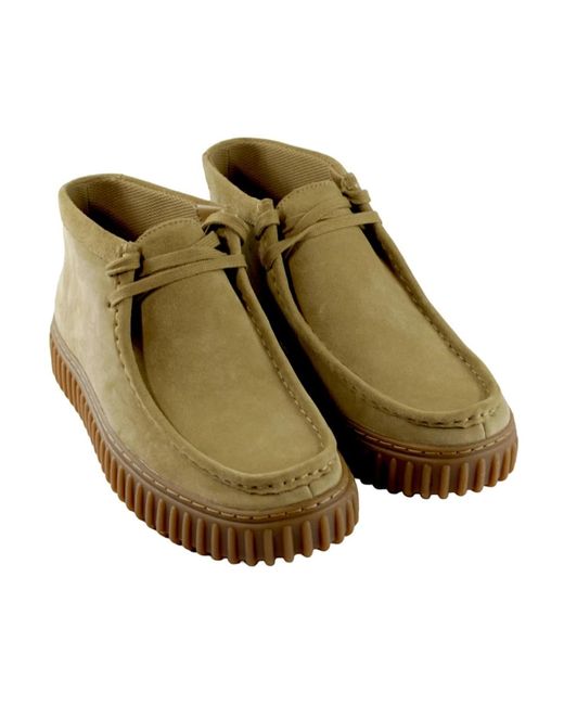 Clarks Wildledersandale in Natural für Herren