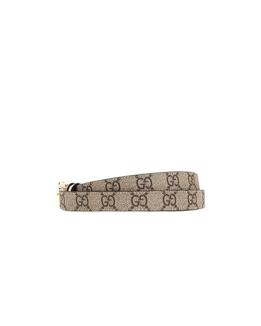 Gucci Metallic Belts
