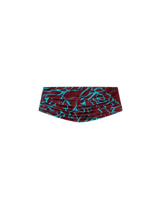 Dries Van Noten Blue Giotta Gürtel