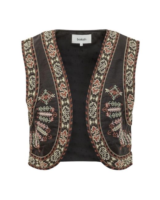 Vests Ba&sh en coloris Black
