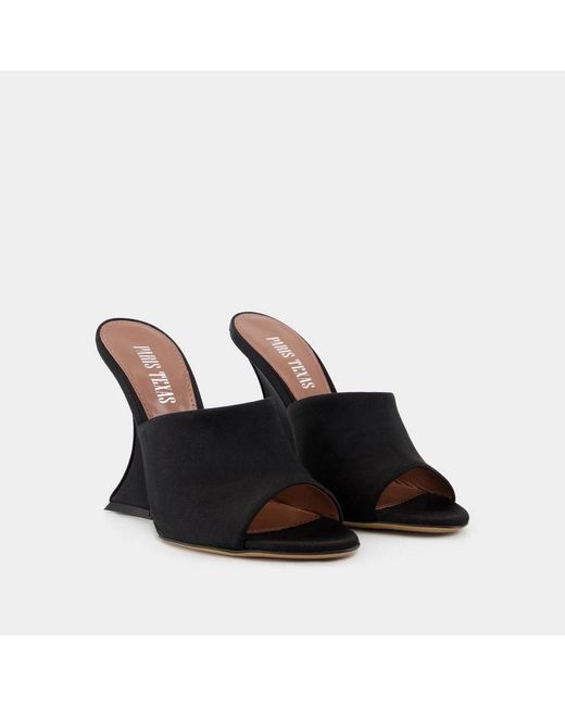 Paris Texas Black Wedges