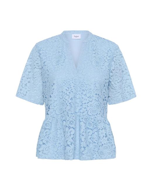 Blouses Saint Tropez de color Blue