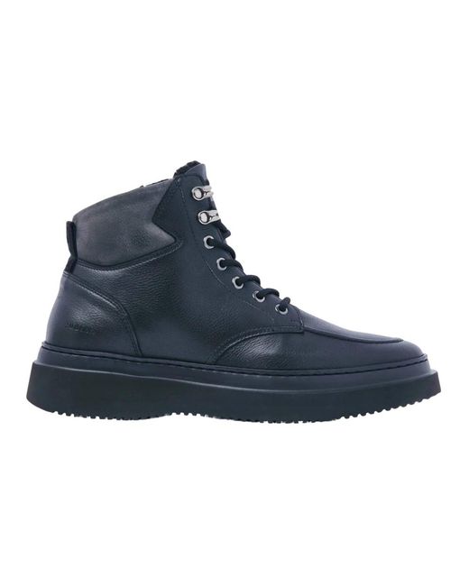 Nubikk Blue Lace-Up Boots for men