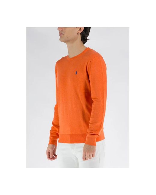 Ralph Lauren Orange Sweatshirts for men