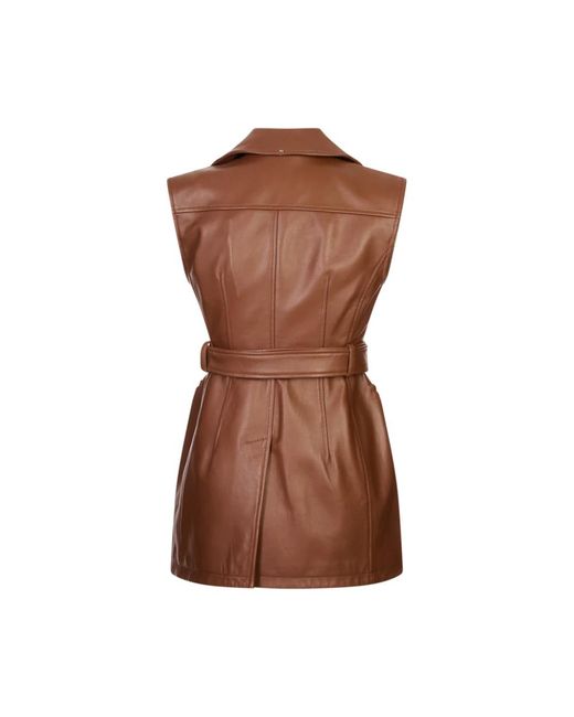 Vests Sportmax de color Brown