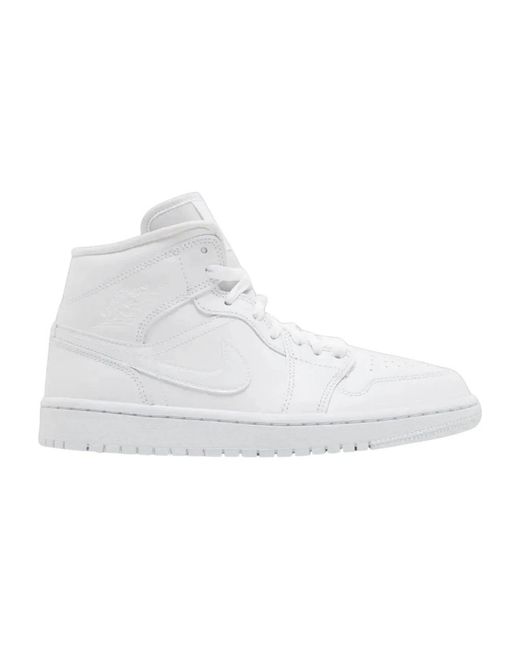 Nike 1 Mid in het White