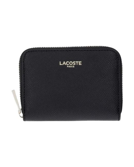 Wallets & Cardholders Lacoste en coloris Black
