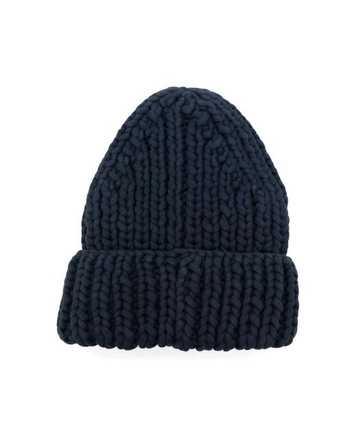 Loverboy by Charles Jeffrey Blue Beanies for men