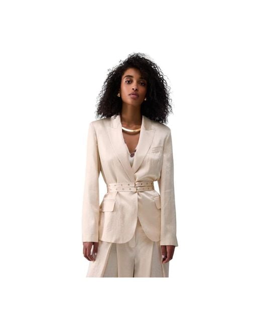 Liu Jo Natural Blazers