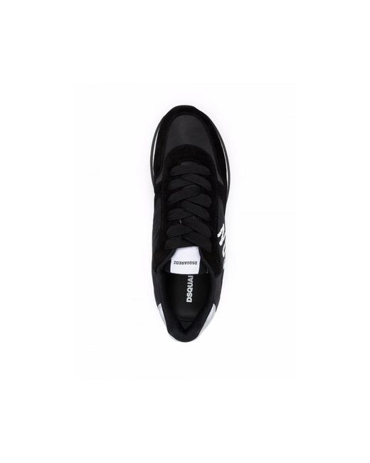 DSquared² Black Sneakers for men